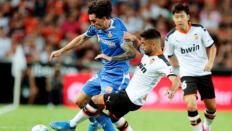 El Valencia cede ante el Getafe otro empate en casa