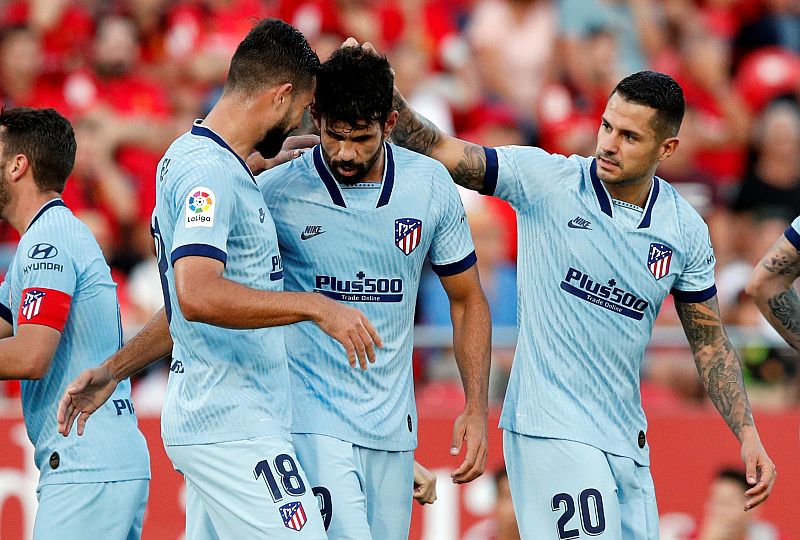 El Atlético vuelve a marcar y a ganar; Morata se da de baja para el derbi