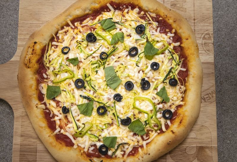 Receta de "pizza vegetal" de Dani Garc�a