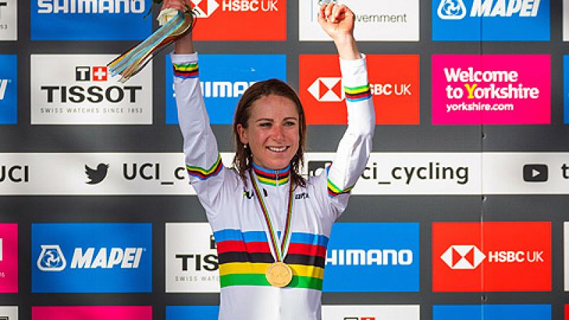 Van Vleuten se proclama campeona del mundo con su "plan loco" en Yorkshire