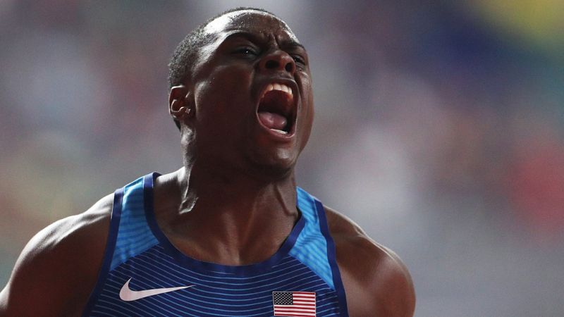 Christian Coleman se corona rey de la velocidad en Doha