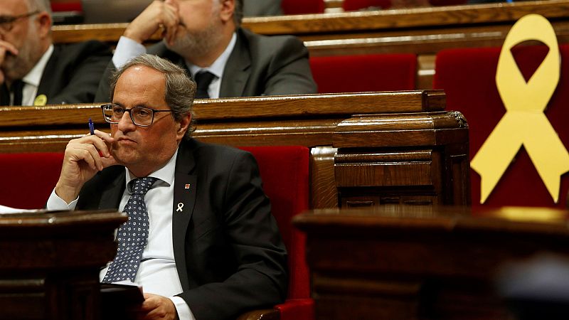 Un CDR declara que "le contaron" que Torra conocía sus planes para tomar el Parlament y que les iba a ayudar
