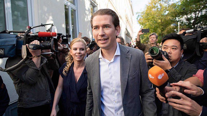 El partido de Kurz gana las elecciones en Austria, con margen para buscar socio entre los ultras y verdes
