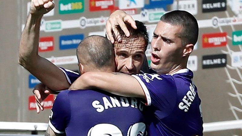 El Valladolid vence en el campo del Espanyol