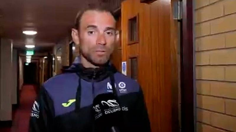 Valverde: "Quería terminar, pero estaba totalmente congelado"