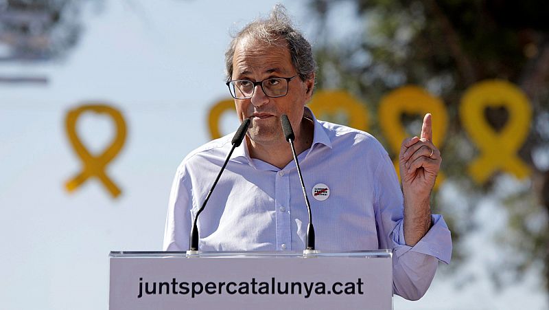 Ciudadanos presenta una moción de censura contra Torra