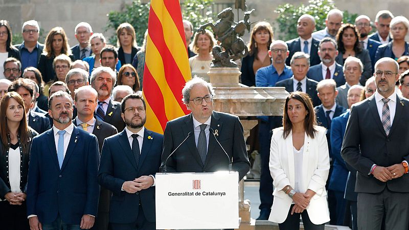 Torra: "El Govern se compromete a avanzar sin excusas hacia la república catalana"