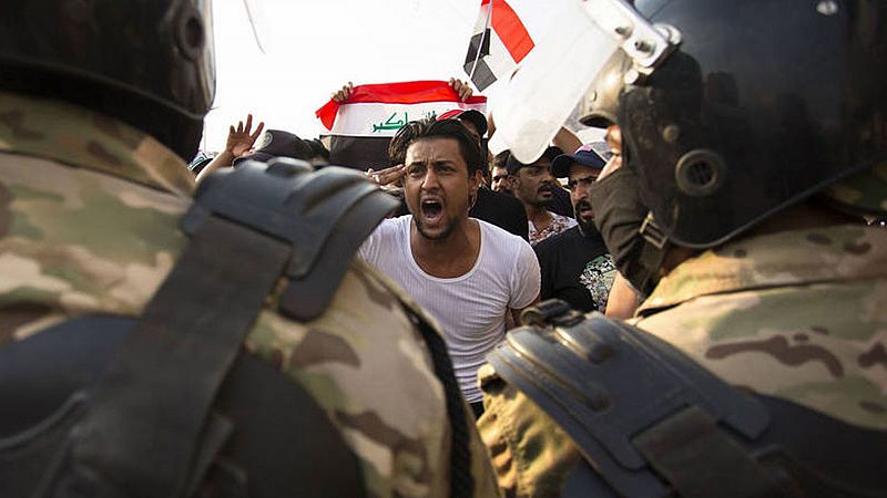 Las protestas en Irak contra el gobierno del primer ministro Abdul Mahdi dejan ya más de una decena de muertos