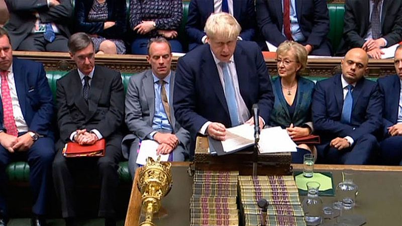 La oposición rechaza la última propuesta de Johnson para llegar a un nuevo acuerdo para el 'Brexit'
