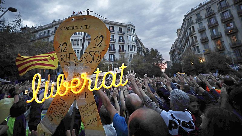 Directo | Así hemos contado la séptima jornada de protestas en Cataluña contra la sentencia del 'procés'
