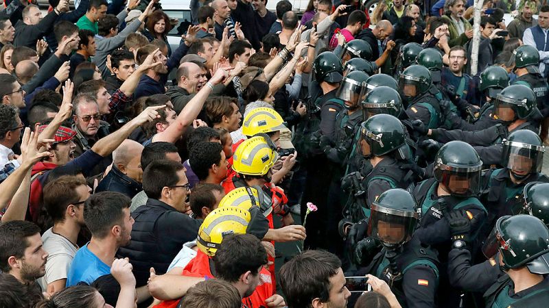 El TS no ve rebelión porque la violencia era "insuficiente" y porque el 1-O era un "señuelo" para presionar al Gobierno