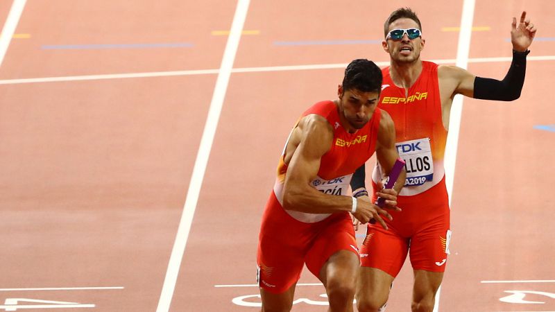 El relevo español de 4x400 se queda fuera de la final