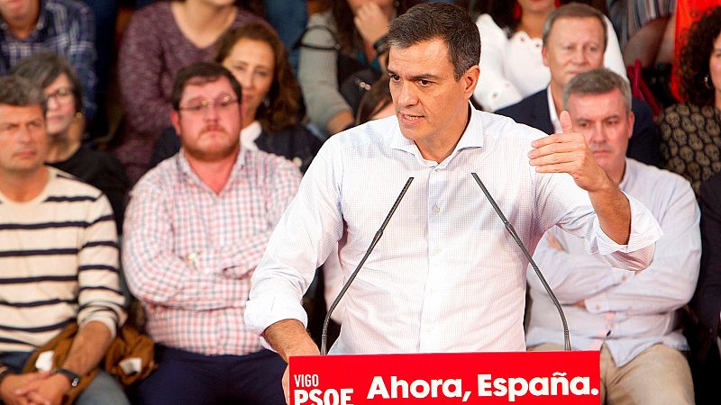 Sánchez ironiza con que Rivera les ha "levantado el castigo" y le dice que no le pide su apoyo, sino "que no bloqueen"