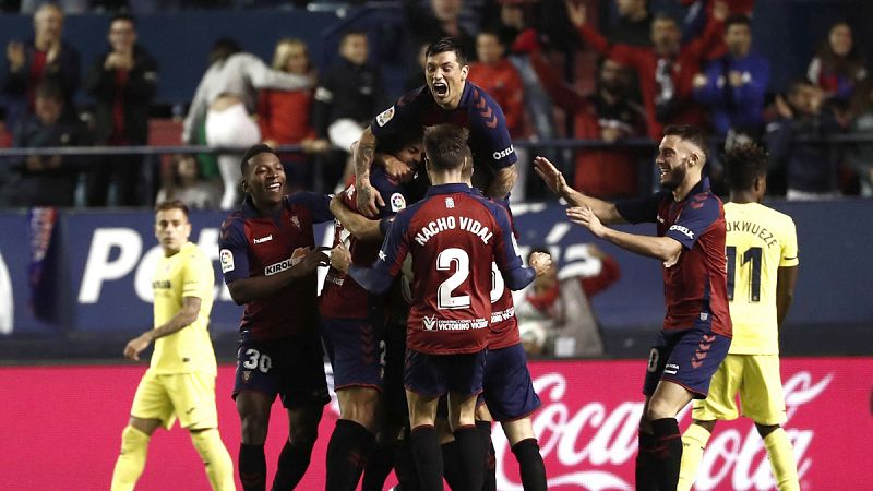 El Osasuna amplía su racha como local remontando al Villarreal