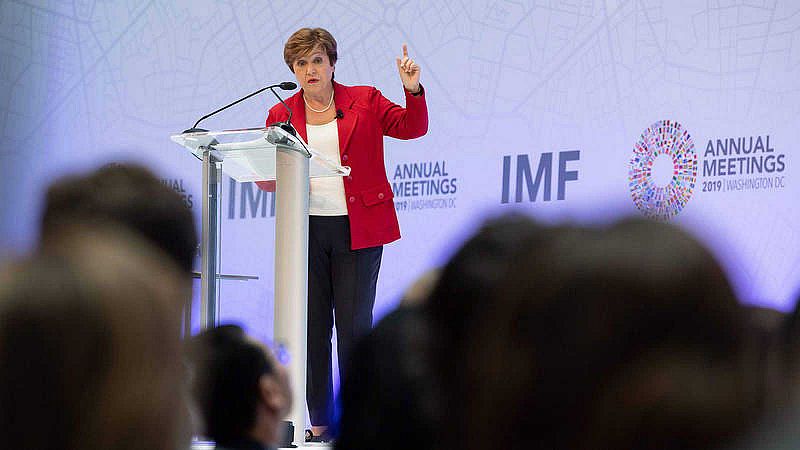 La nueva directora del FMI alerta del frenazo de la economía global por el impacto de la guerra comercial