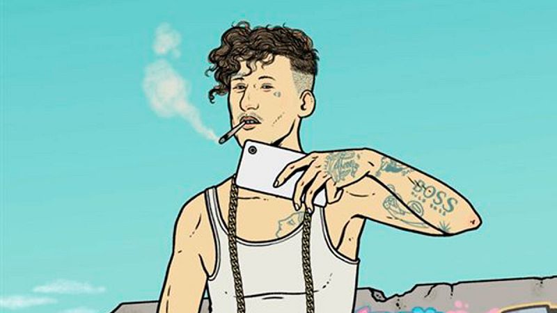 Yung Beef exige la "retirada inmediata" de un libro sobre el trap por el uso de una caricatura suya en la portada