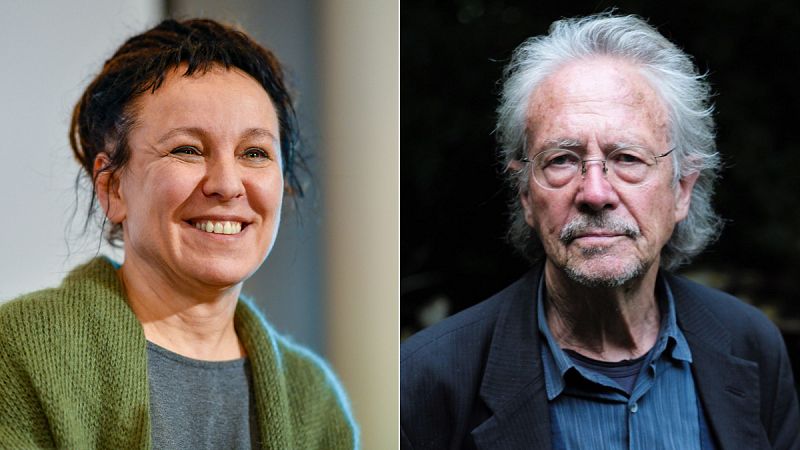 La polaca Olga Tokarczuk y el austríaco Peter Handke, Premios Nobel de Literatura 2018 y 2019