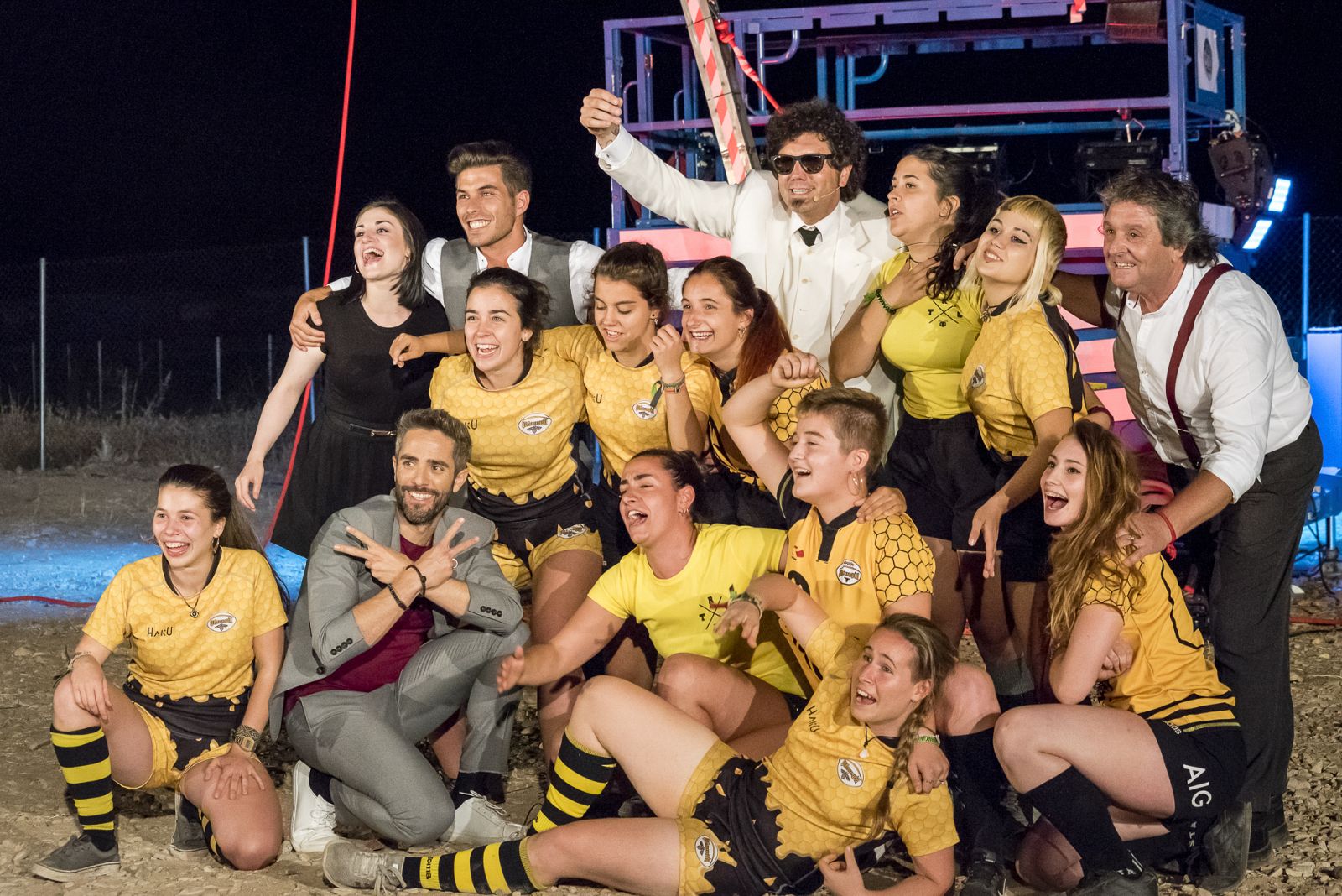 Pablo Ibañez demuestra más fuerza que un equipo de Rugby