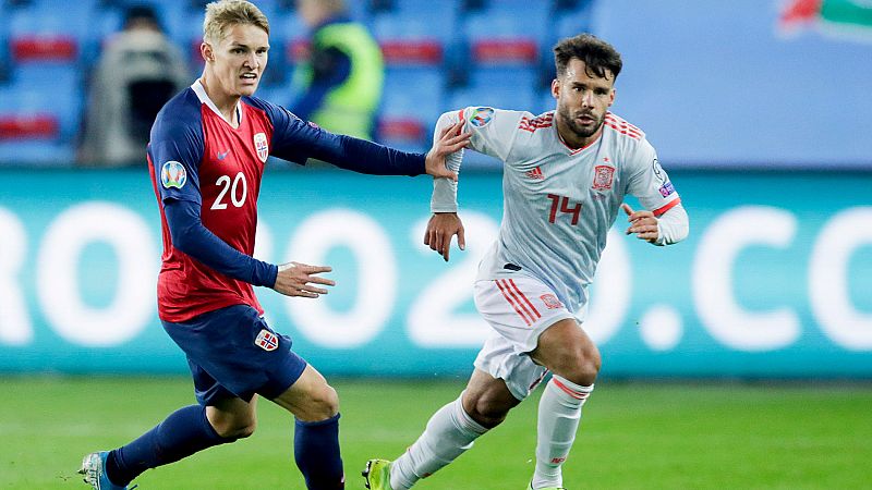 Noruega frustra el primer intento de España de alcanzar la Eurocopa de forma matemática