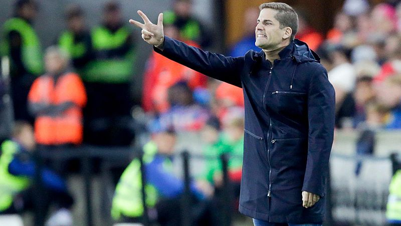 Robert Moreno, sobre el partido en Noruega: "Debí haber mantenido a los dos delanteros"