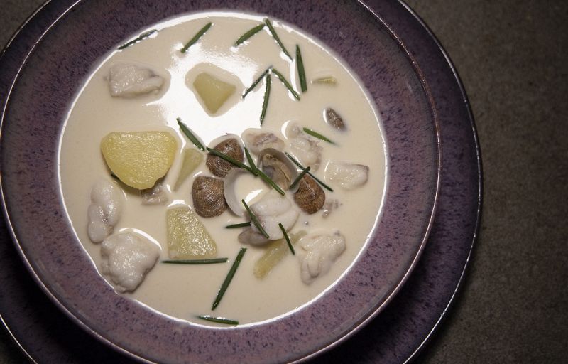 Receta de "gazpachuelo" de Dani Garc�a