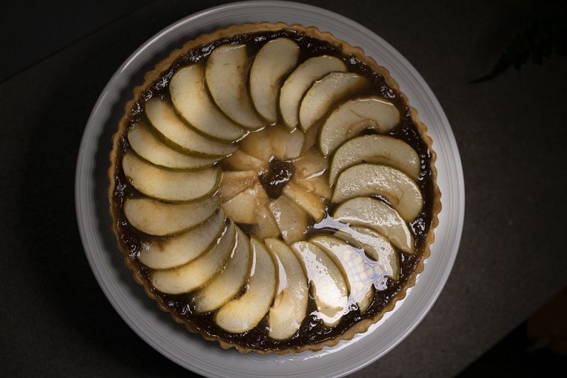 Receta de tarta de manzana de Dani Garc�a