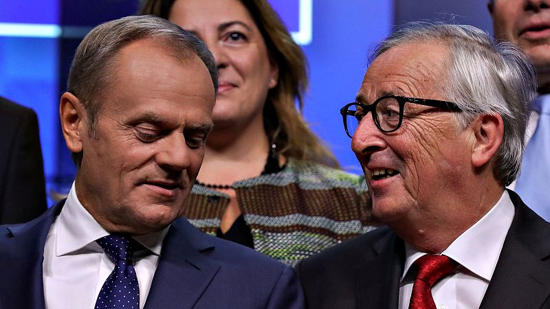 Tusk asegura que ya existen las "bases" de un acuerdo para el 'Brexit' entre Bruselas y Londres