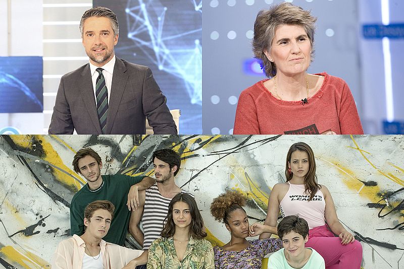 Carlos Franganillo, Paloma del Río y la serie 'Boca Norte' de Playz, de RTVE, Premios Ondas 2019