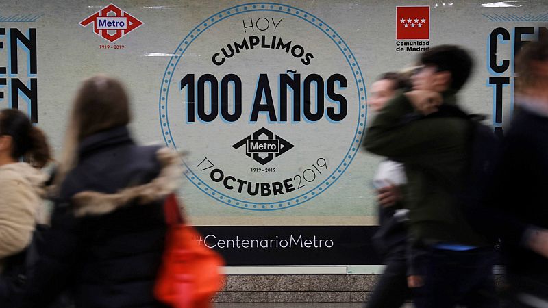 Metro de Madrid cumple 100 años y sus maquinistas van a la huelga