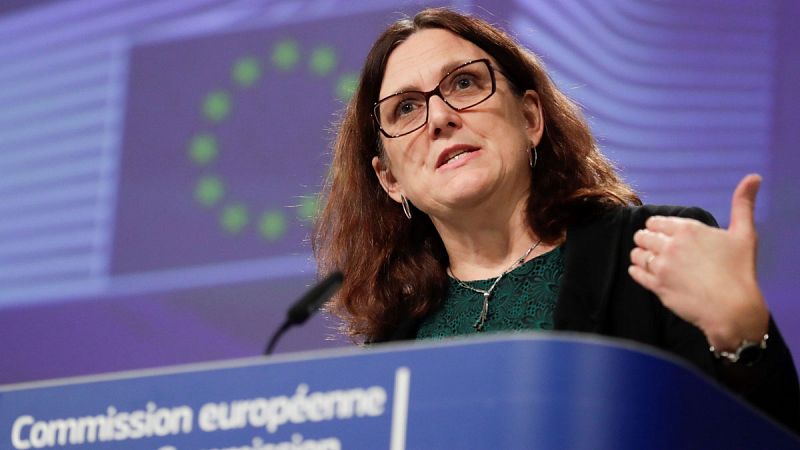 La Comisión Europea dice que los aranceles de EE.UU. le obligan a responder con otros