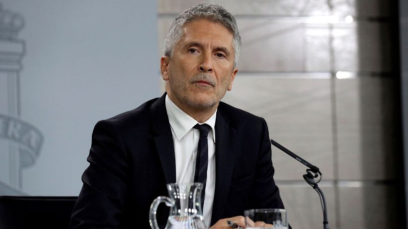 Marlaska avisa a los "independentistas violentos" de penas de hasta seis años de prisión