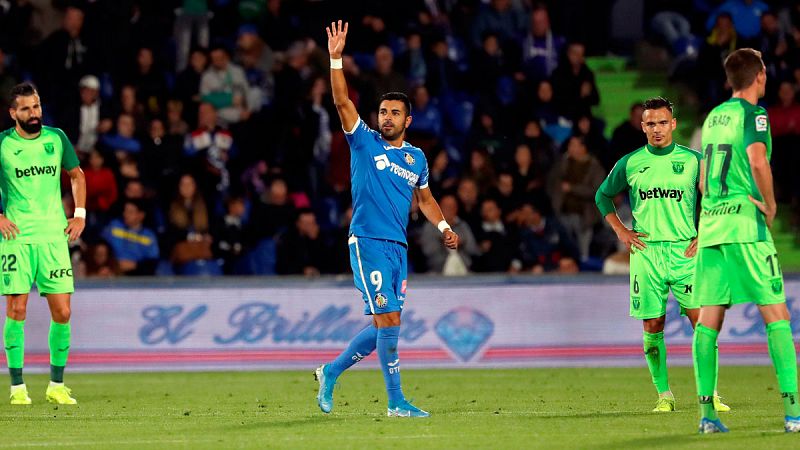 Un doblete de Ángel da la victoria al Getafe en el derbi del sur de Madrid