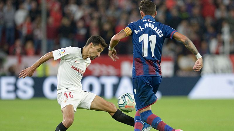 El Sevilla se reencuentra con la victoria ante el Levante