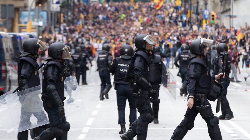 Sindicatos de Policía piden medidas más contundentes ante el "terrorismo callejero" en Cataluña
