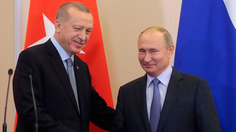 Putin y Erdogan acuerdan la creación de una zona de seguridad en el noreste de Siria