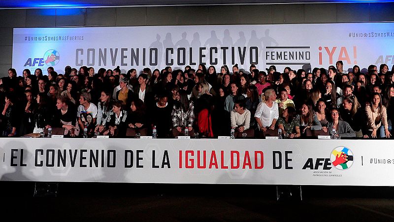 Las futbolistas de Primera van a huelga por el bloqueo de la negociación del convenio colectivo