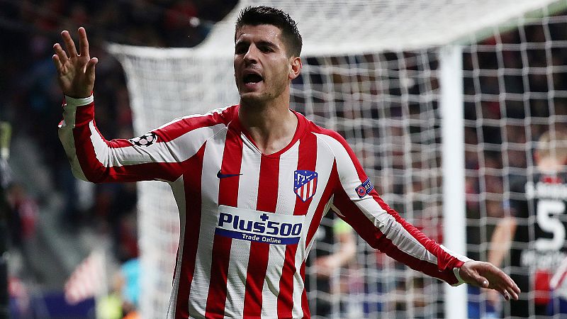 Morata desatasca al Atlético y hunde al Leverkusen