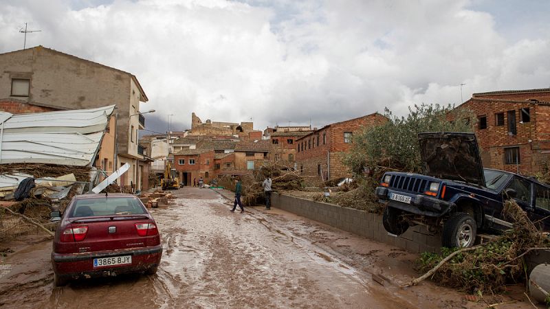 Un muerto y cinco desaparecidos por el temporal de lluvia en Cataluña