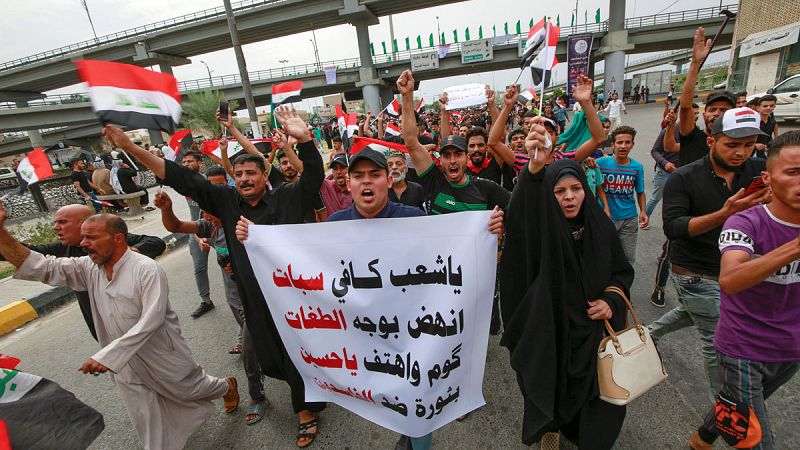 La nueva ola de protestas en Irak deja una treintena de muertos