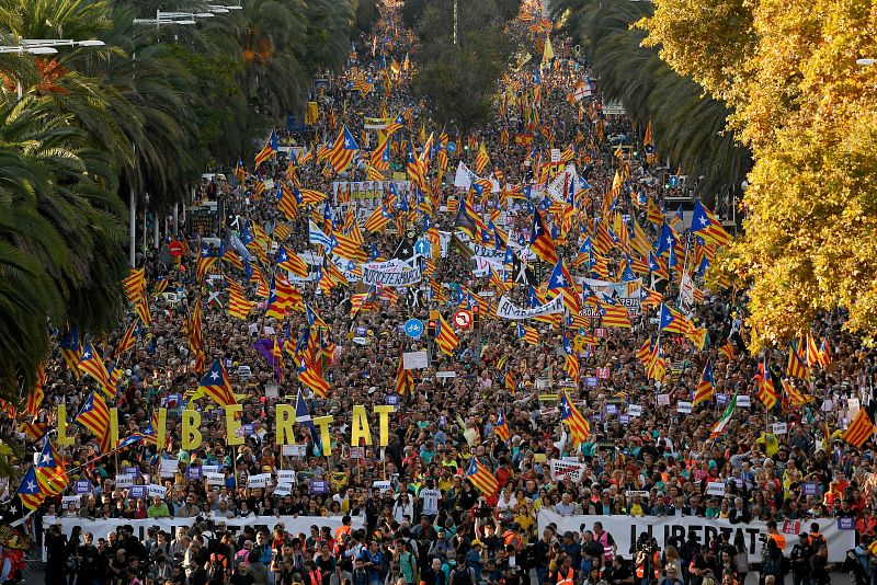 Directo | Así te hemos contado la manifestación independentista en Barcelona y los disturbios posteriores