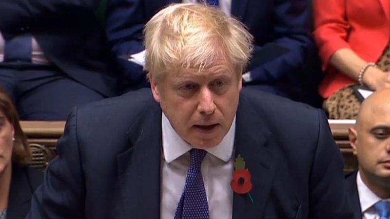 El Parlamento británico vuelve a rechazar el adelanto electoral de Johnson para resolver el 'Brexit'