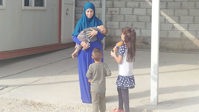 La viuda de un yihadista del Dáesh pide volver a España con sus hijos: "Estoy amenazada"