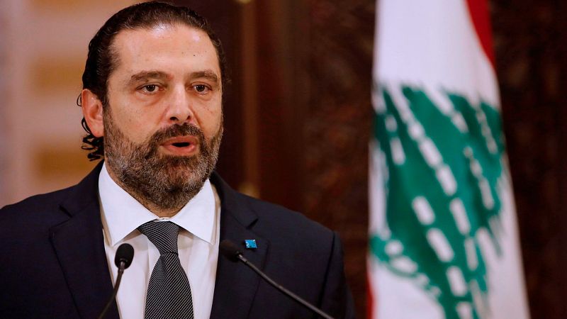 Dimite el primer ministro libanés, Saad Hariri, tras dos semanas de protestas masivas