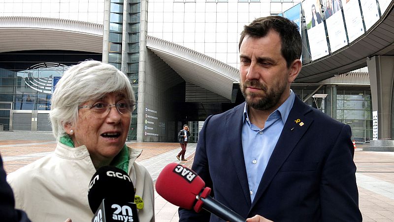 La Fiscalía reclamará la entrega de Toni Comín y Clara Ponsatí por sedición y malversación