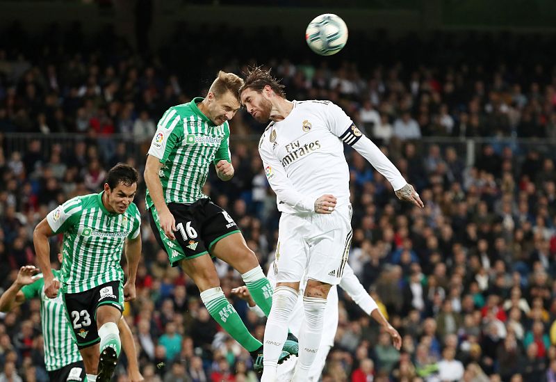 El Real Madrid no se sube al tren del liderato por culpa de su empate ante el Betis