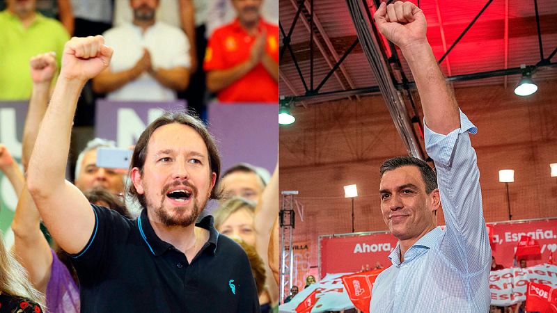 Sánchez vs Iglesias y otros duelos de alta tensión en el debate a cinco en RTVE