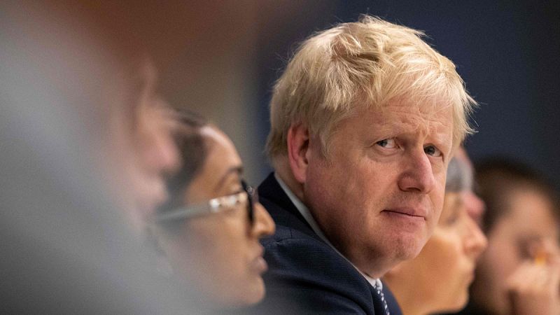 Johnson asegura que su acuerdo con Bruselas es "la única manera de cumplir el 'Bréxit'"