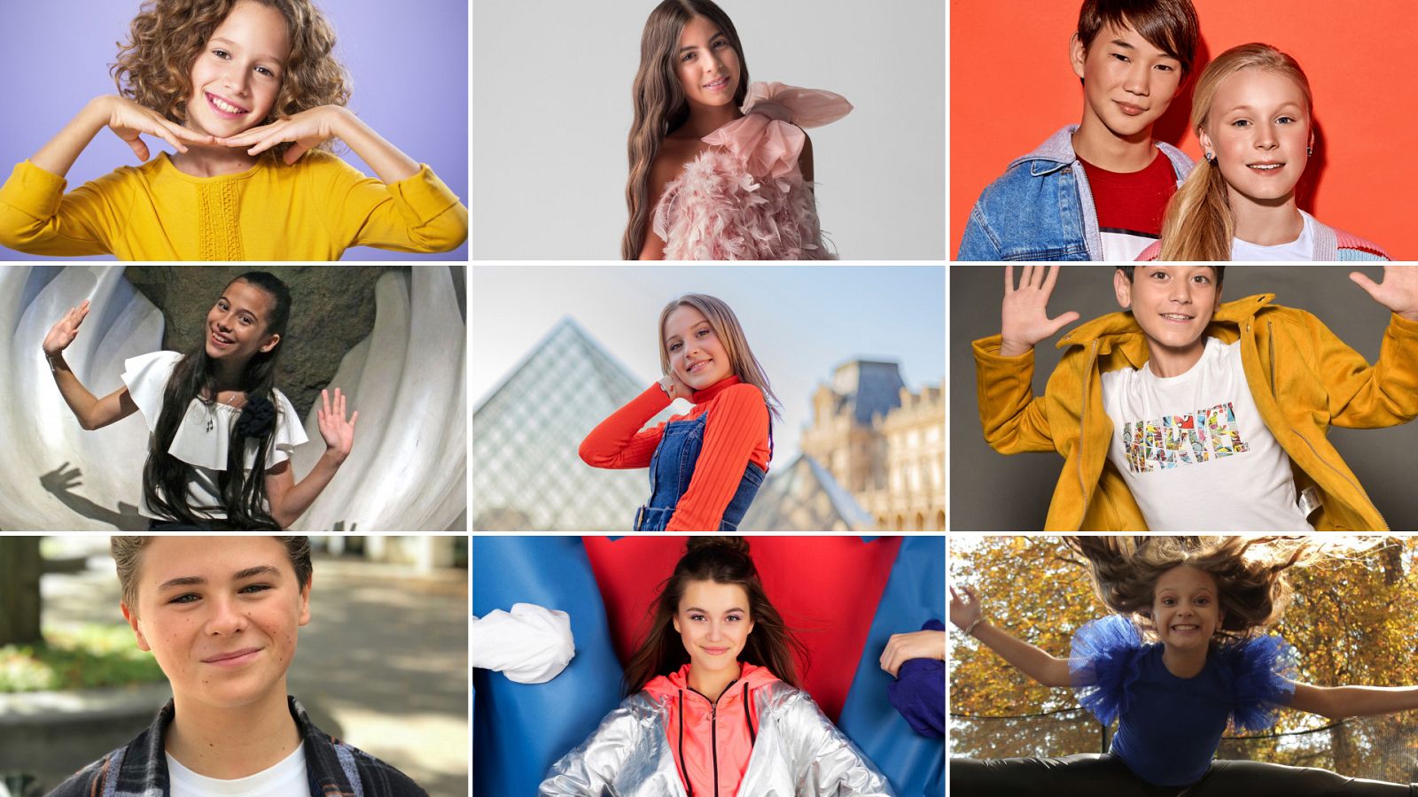 Eurovisión Junior 2019 - Los 19 candidatos de Eurovisión Junior 2019