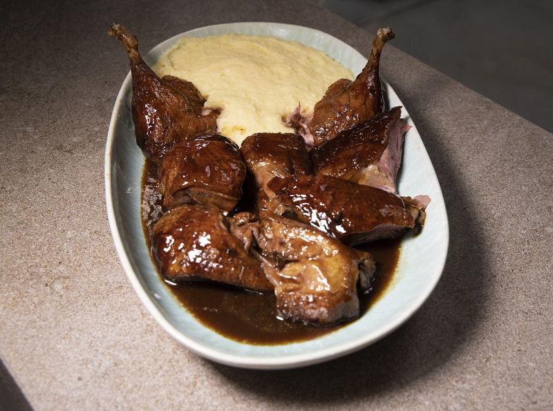 Receta de "pato a la naranja" de Dani García