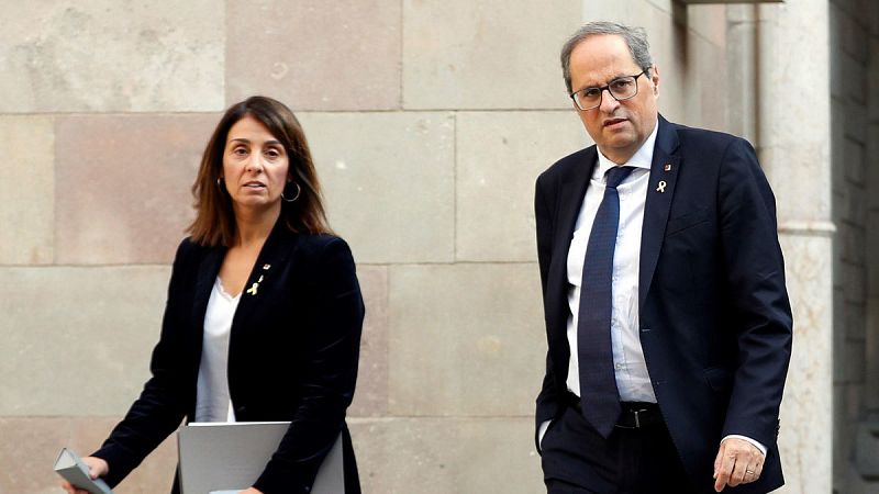 El Govern acusa de "catalanofobia" a los candidatos de PSOE, PP, Cs y Vox